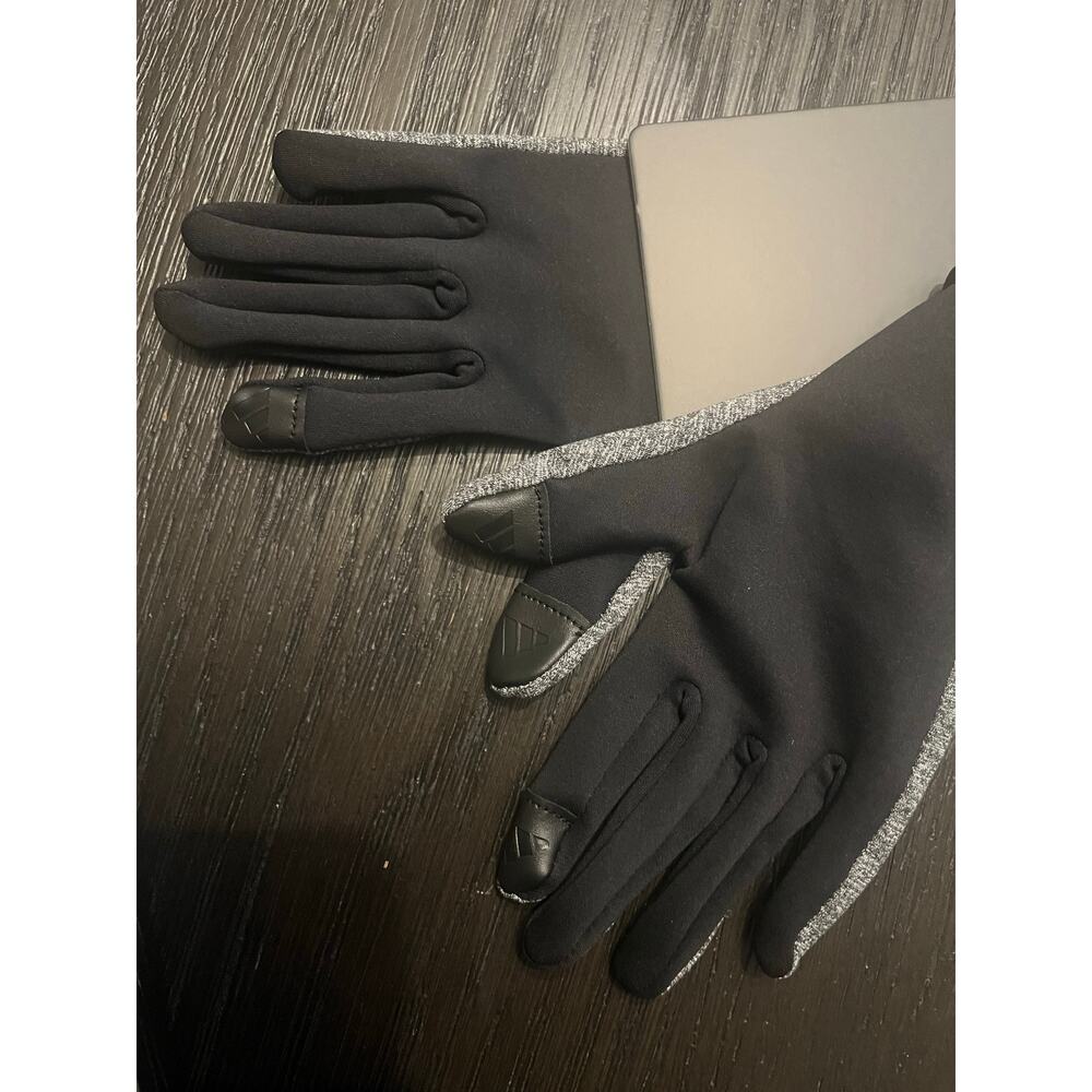 NEW ADIDAS Running Touchscreen Reflective Gloves Women's Medium - Picture 2 of 3